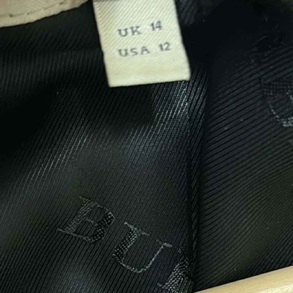 Burberry Plaid Wool Coat Size 14UK/12US - Picture 12 of 13